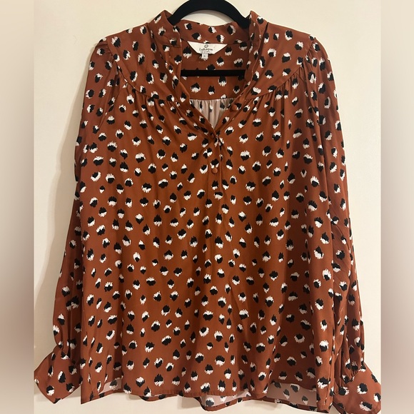 LaRoque Gregg Top in Camel Nutshell - Picture 2 of 3